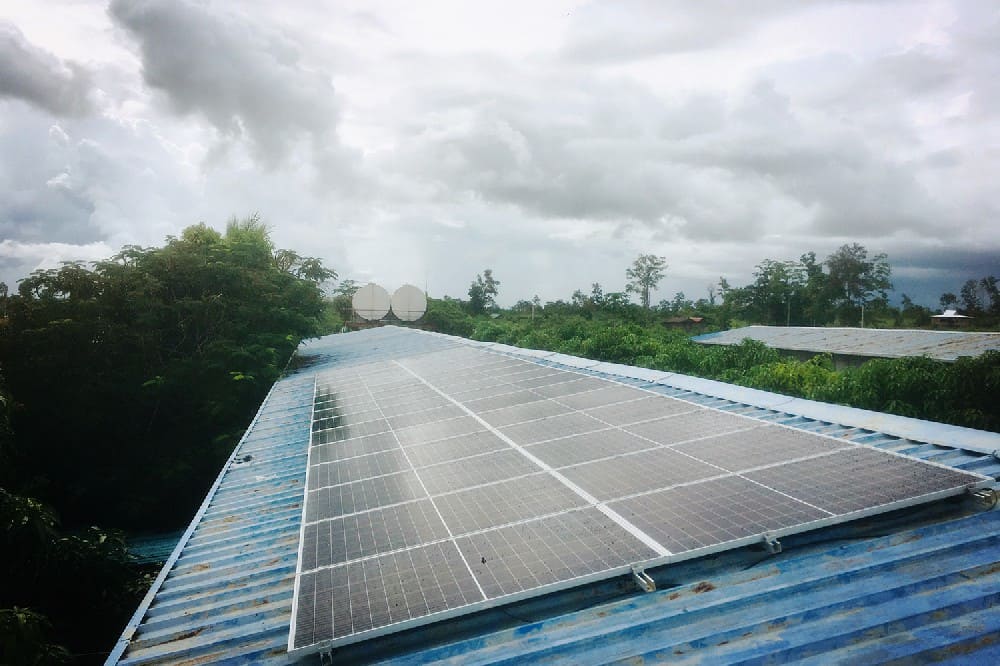 柬埔寨金边 - 纯离网系统（100%系统供电）农场生活区项目