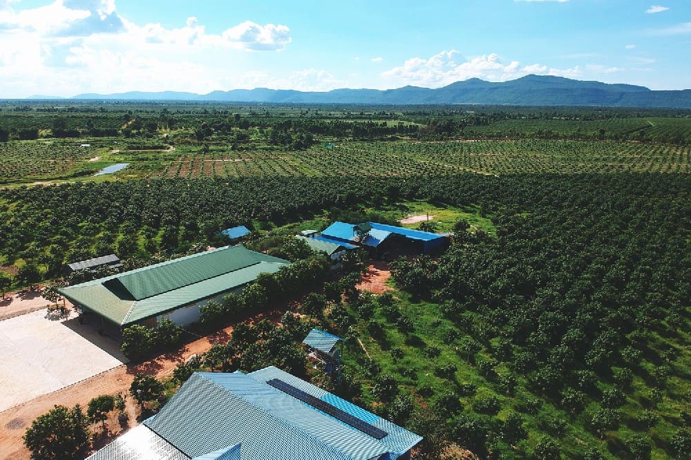 柬埔寨磅清扬省 - 农场纯离网光存储系统