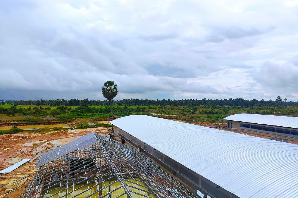 柬埔寨磅湛省 - 农场纯离网光储系统